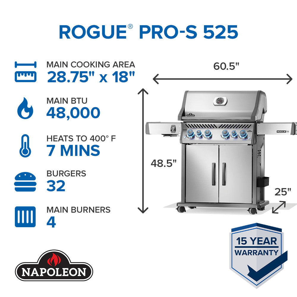 Napoleon Rogue Pro-S 525 RSIB