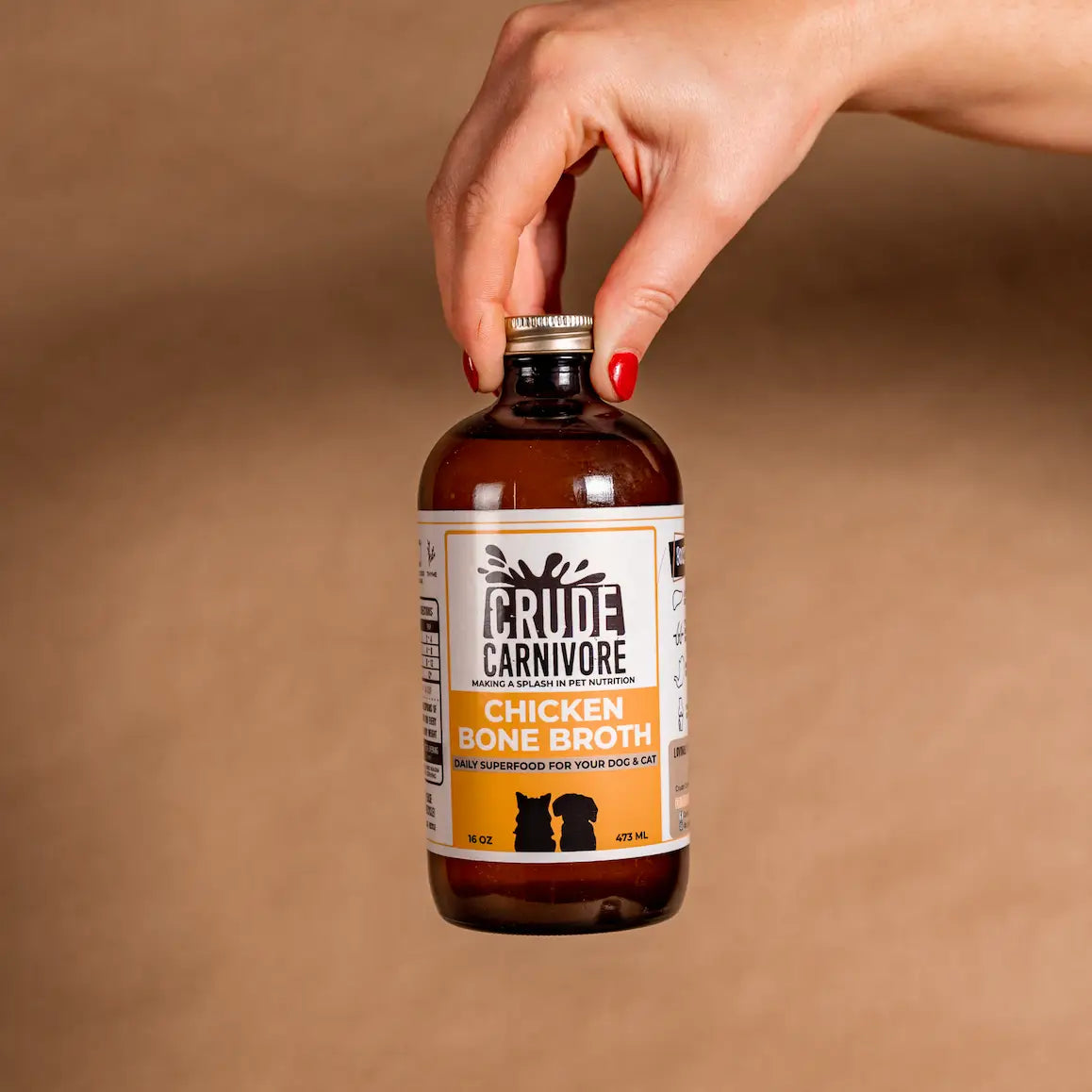 Crude Carnivore Bone Broth- Chicken