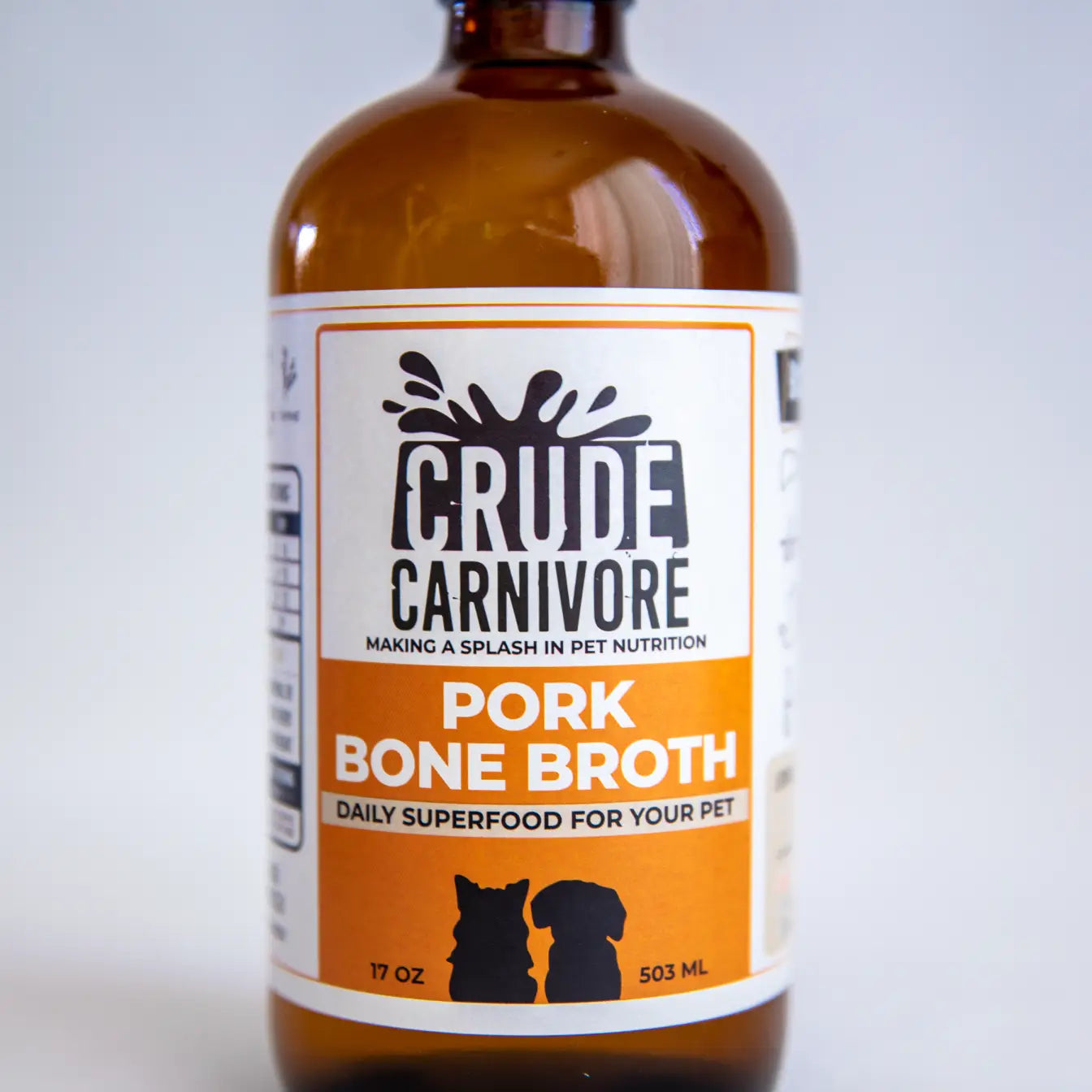 Crude Carnivore Bone Broth- Pork