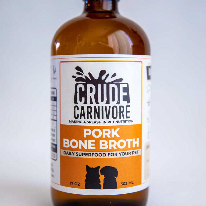 Crude Carnivore Bone Broth- Pork